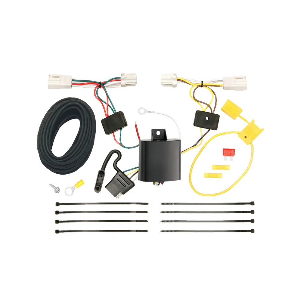 118538 – TEKONSHA Trailer Wiring Connector, 4-Way Flat Replacement For OEM Wiring Harness